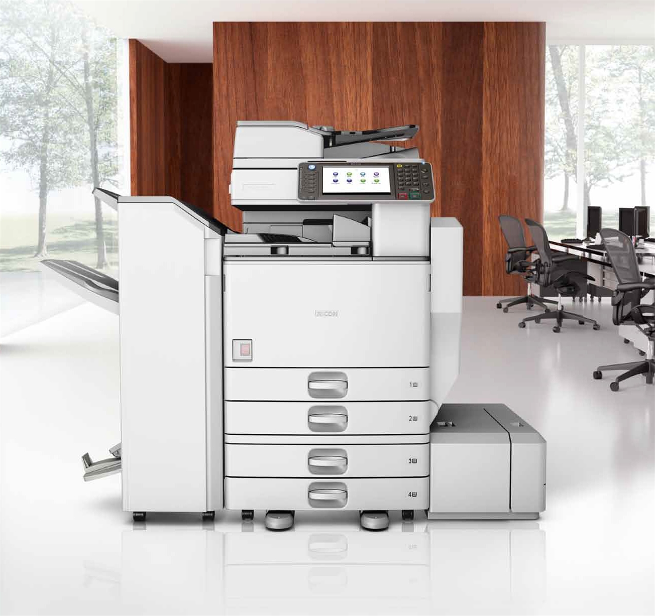 Em có khách hàng cần báo giá Con Ricoh Aficio MP 4002SP